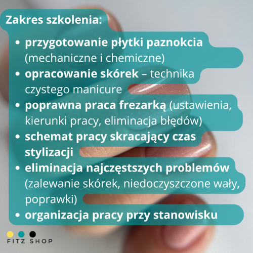 SZKOLENIE ONLINE - NA ŻYWO – MANICURE
