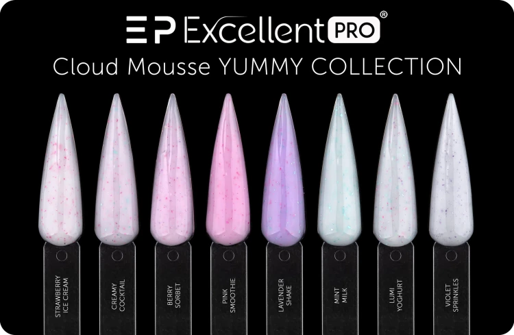 Wzornik Excellent PRO Cloud Mousse YUMMY COLLECTION