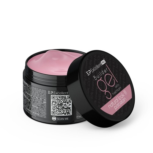Excellent PRO Builder Gel With Thixotropy Natural Look Porcelain 15g