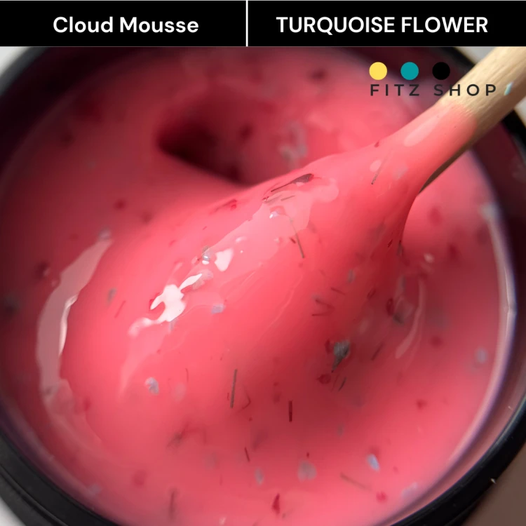 Excellent PRO Cloud Mousse TURQUOISE PINK FLOWER 15g