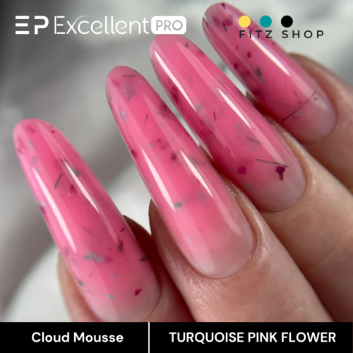 Excellent PRO Cloud Mousse TURQUOISE PINK FLOWER 15g