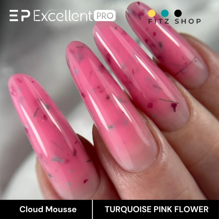Excellent PRO Cloud Mousse TURQUOISE PINK FLOWER 15g