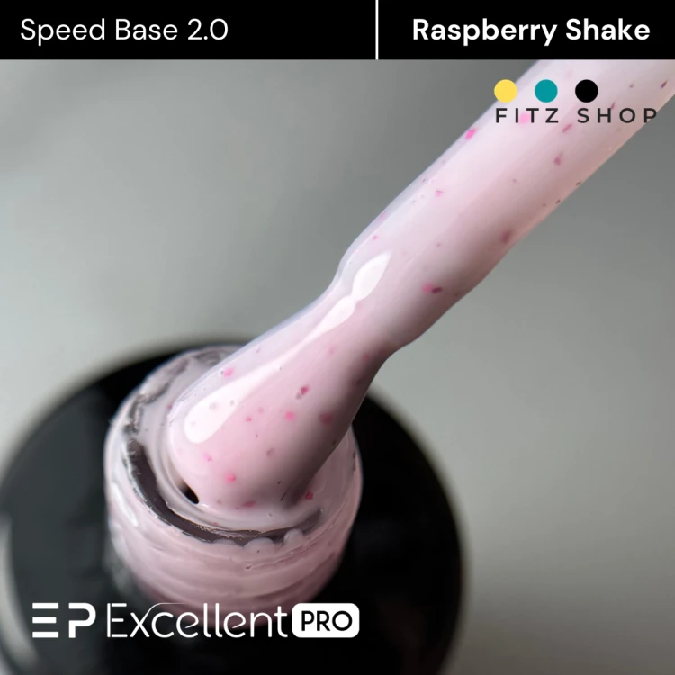 Excellent PRO One Coat Speed Base 2.0 RASPBERRY SHAKE
