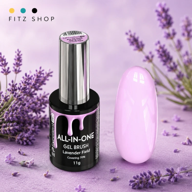 Excellent PRO ALL-IN-ONE Gel Brush Lavender Field 11g