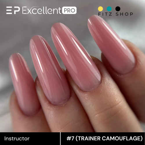 Excellent PRO Builder gel with thixotropy Instructor #7 TRAINER CAMOUFLAGE