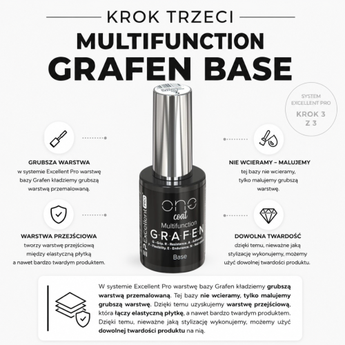 Excellent PRO One Coat Multifunction Grafen Base 11g