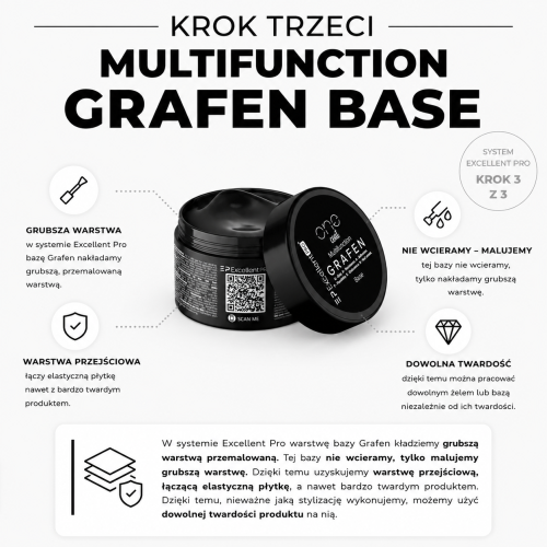 Excellent PRO One Coat Multifunction Grafen Base 30g