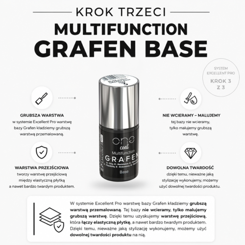 Excellent PRO One Coat Multifunction Grafen Base 7g