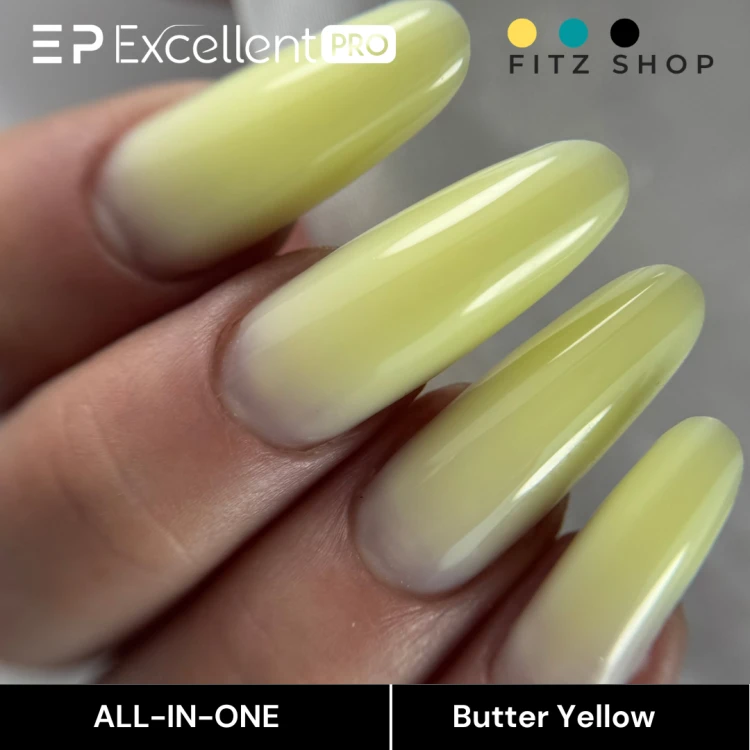 Excellent PRO ALL-IN-ONE Gel Brush Butter Yellow 11g