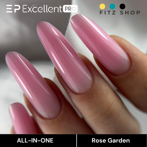 Excellent PRO ALL-IN-ONE Gel Brush Rose Garden 11g
