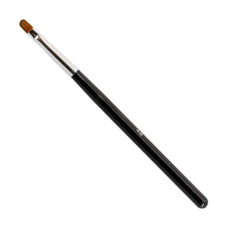 Excellent Pędzelek Basic (04): Oval #4 Black