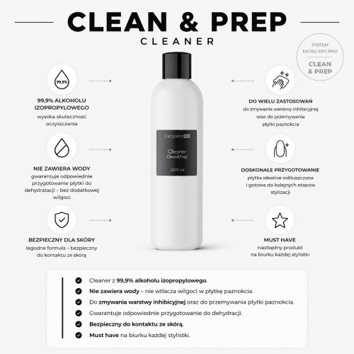 Excellent Pro Cleaner Clean&amp;Prep 1000ml