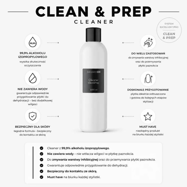 Excellent Pro Cleaner Clean&amp;Prep 1000ml