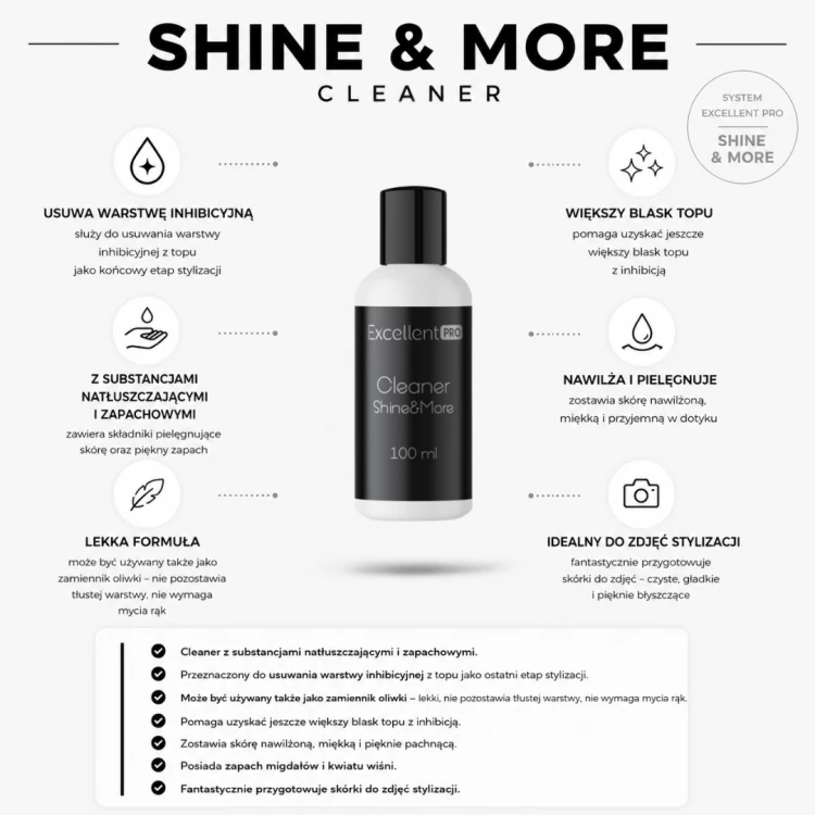Excellent Pro Cleaner Shine&amp;More 100ml