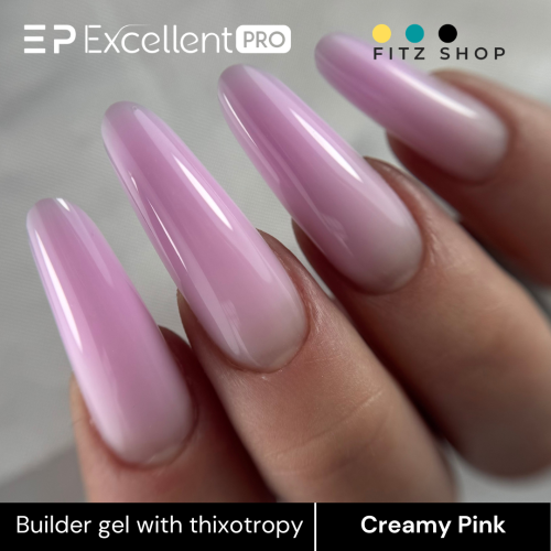 Excellent PRO Builder Gel With Thixotropy Creamy Pink