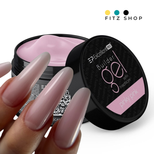 Excellent PRO Builder Gel With Thixotropy Pinky Pink