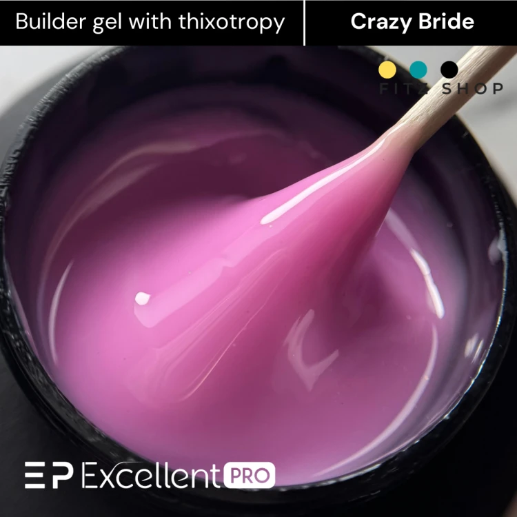 Excellent PRO Builder Gel With Thixotropy Crazy Bride