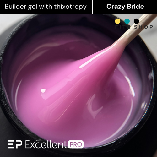 Excellent PRO Builder Gel With Thixotropy Crazy Bride