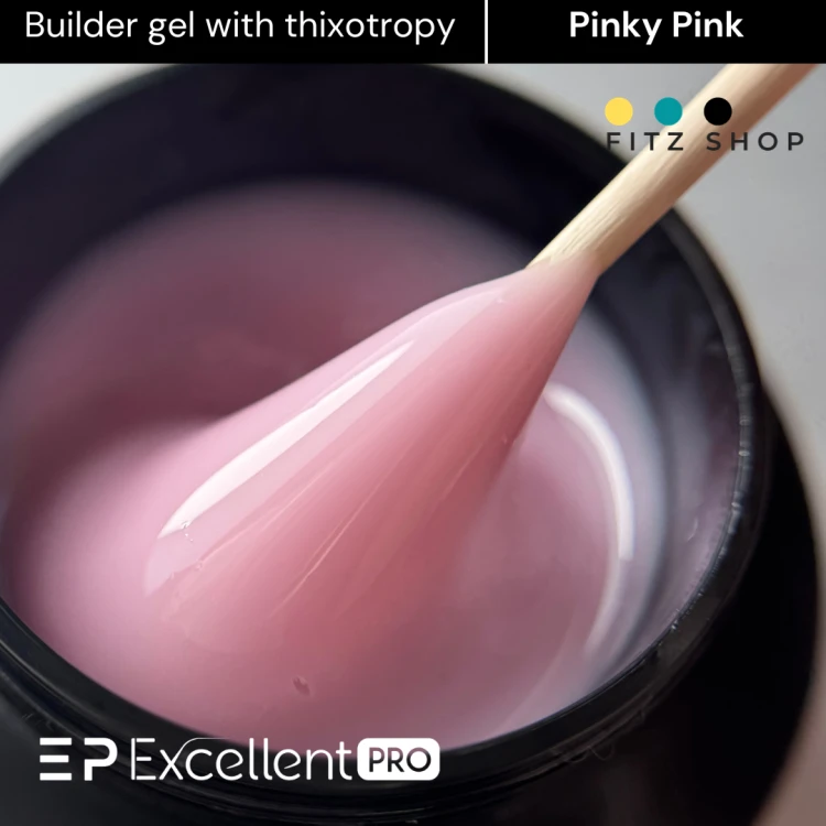 Excellent PRO Builder Gel With Thixotropy Pinky Pink