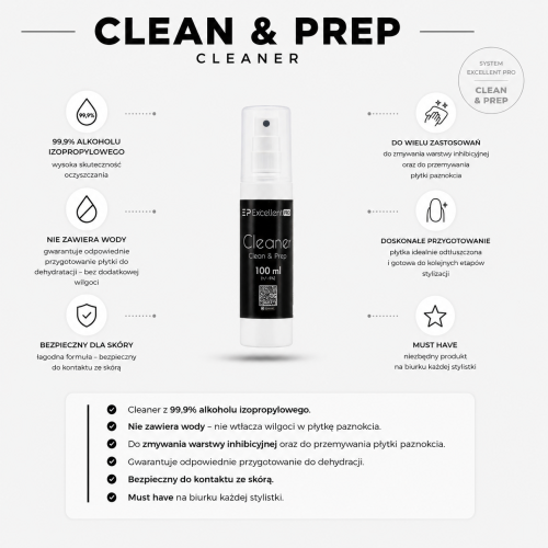 Excellent PRO Clean & Prep z atomizerem 100ml