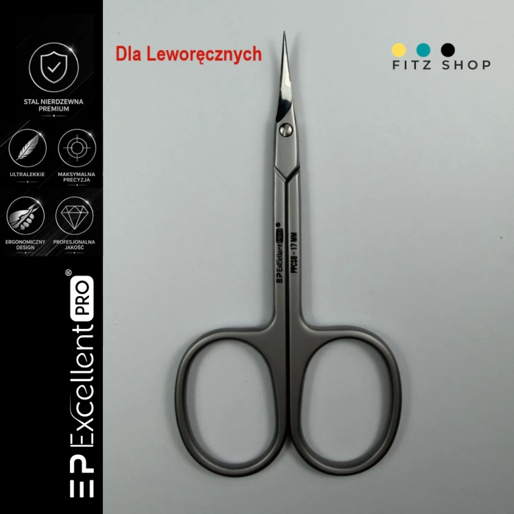 Excellent PRO ProFine Precision Cuticle Scissors 17mm (PPCS8)