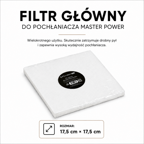 Excellent PRO Wymienny filtr główny do pochłaniacza pyłu