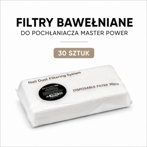 Excellent PRO Pakiet 30 sztuk filtrów bawełnianych