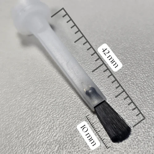 Pędzelek do buteleczki (003)- LONG - BLACK- 5 szt. (id: 1607)