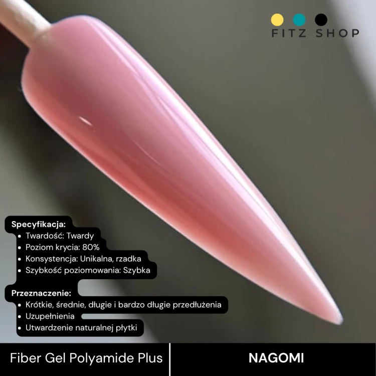 Excellent PRO Fiber Gel Polyamide Plus NAGOMI 50g