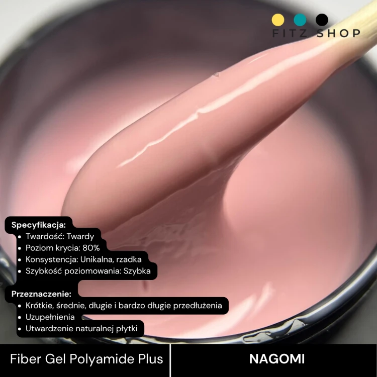 Excellent PRO Fiber Gel Polyamide Plus NAGOMI 50g