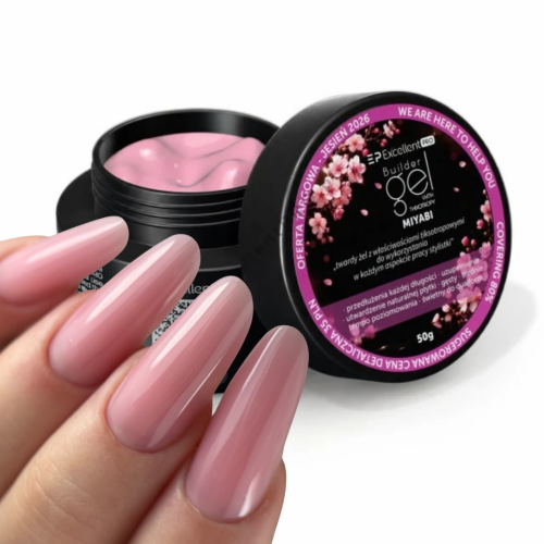 Excellent PRO Builder gel with thixotropy MIYABI 50g