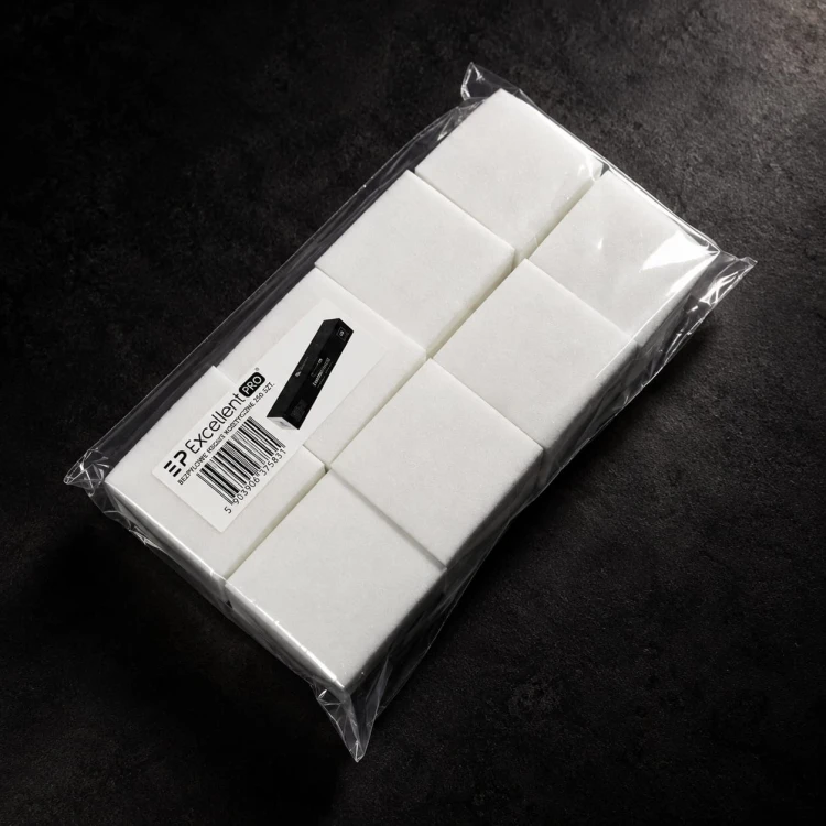 Waciki bezpyłowe - 500 szt. (FOLIOWANE)