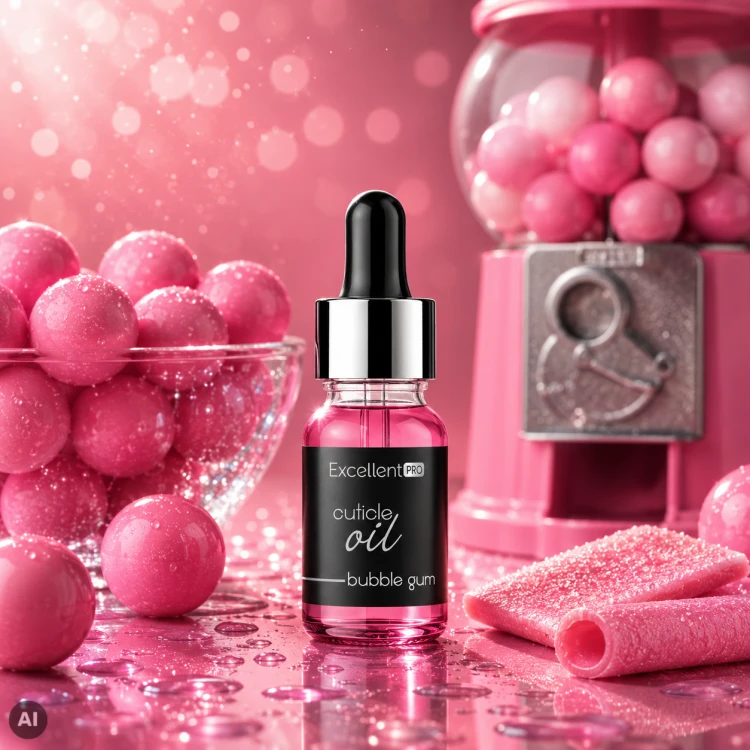 Excellent PRO Cuticle Oil 10ml Bubble Gum