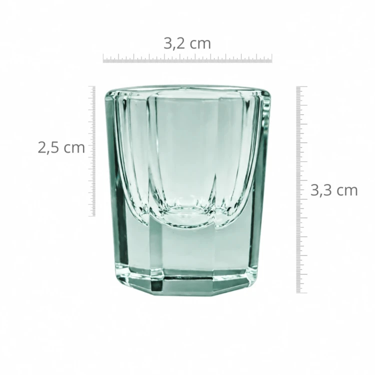 Kieliszek kryształowy na liquid