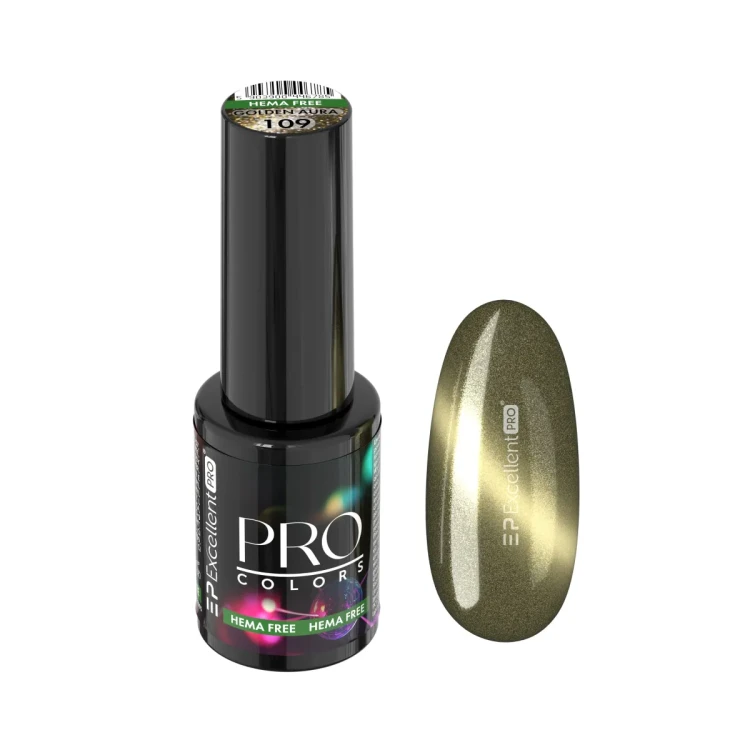Excellent PRO Colors HemaFree CatEye 109 GOLDEN AURA 7g