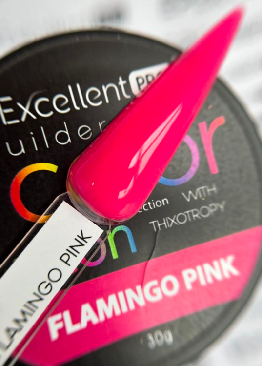 Builder Color With Thixotropy Flamingo Pink 15g