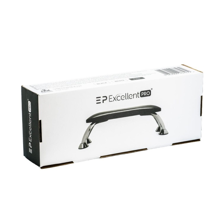 Excellent PRO Skórzana podkładka do manicure czarna